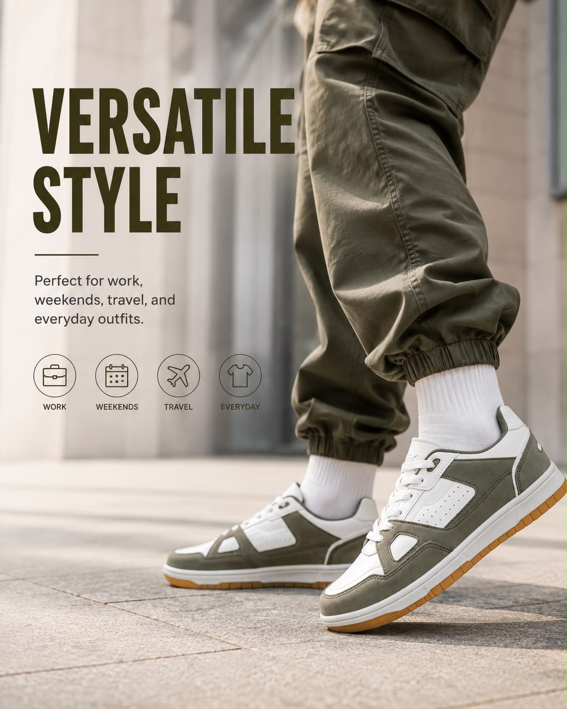 Haux Bolt Sneakers For Men