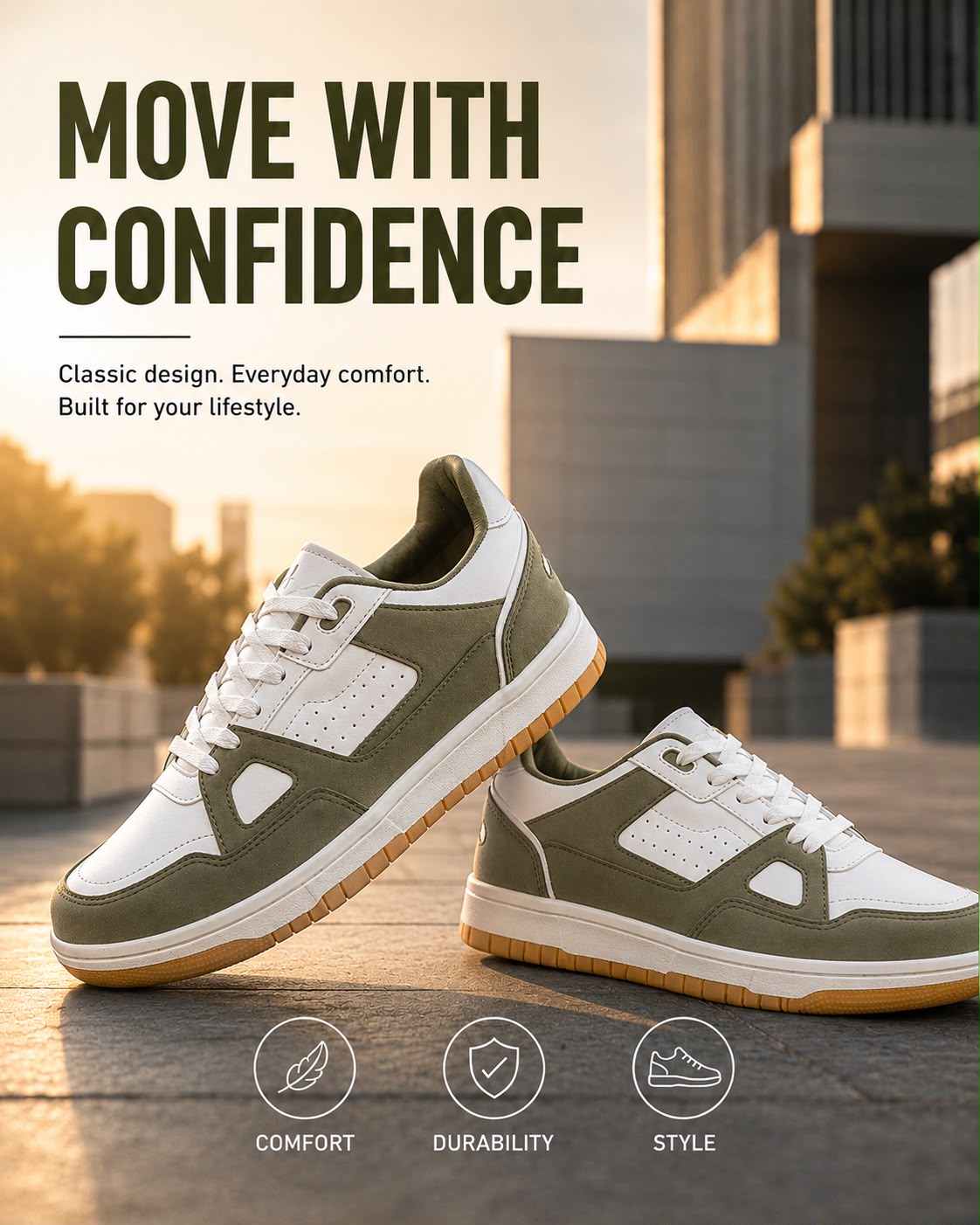 Haux Bolt Sneakers For Men
