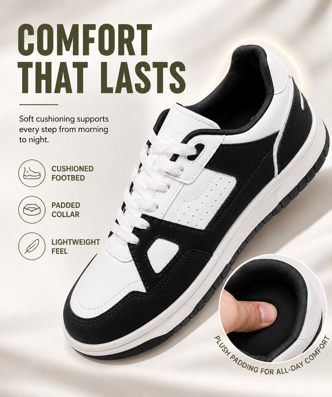 Haux Bolt Sneakers For Men