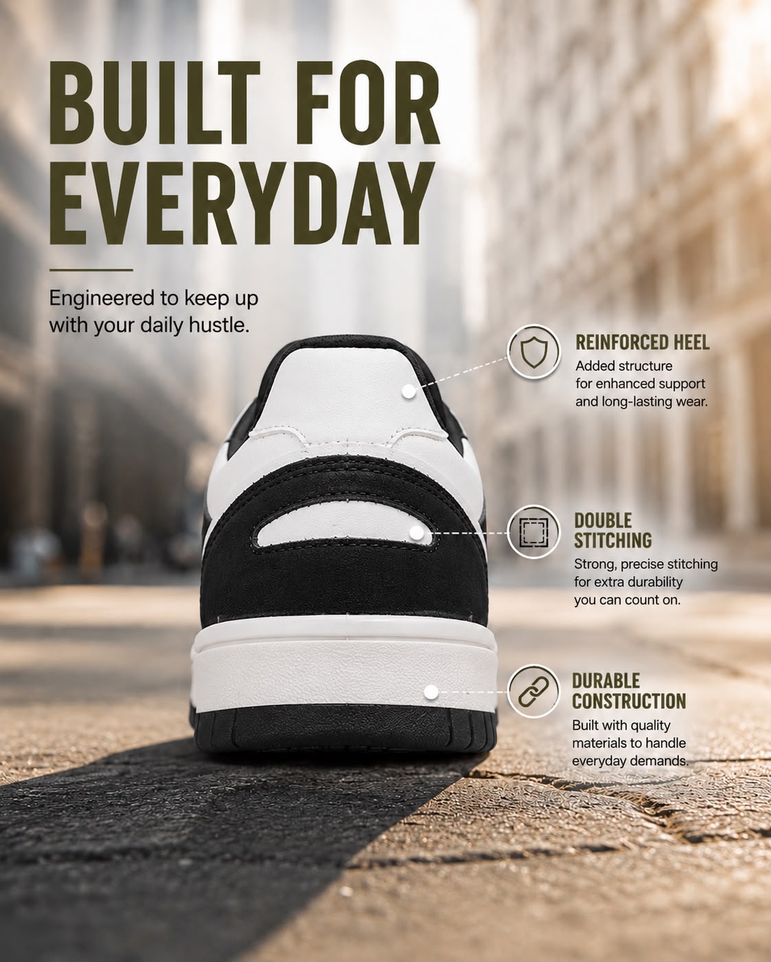 Haux Bolt Sneakers For Men
