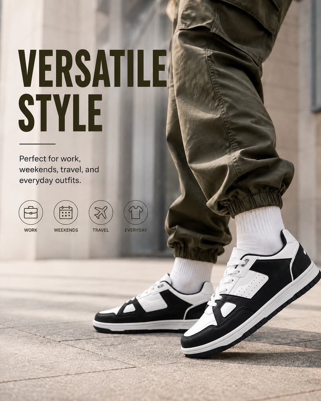 Haux Bolt Sneakers For Men