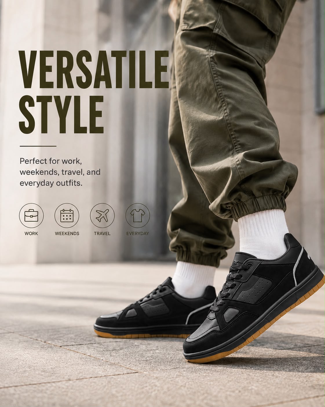 Haux Bolt Sneakers For Men