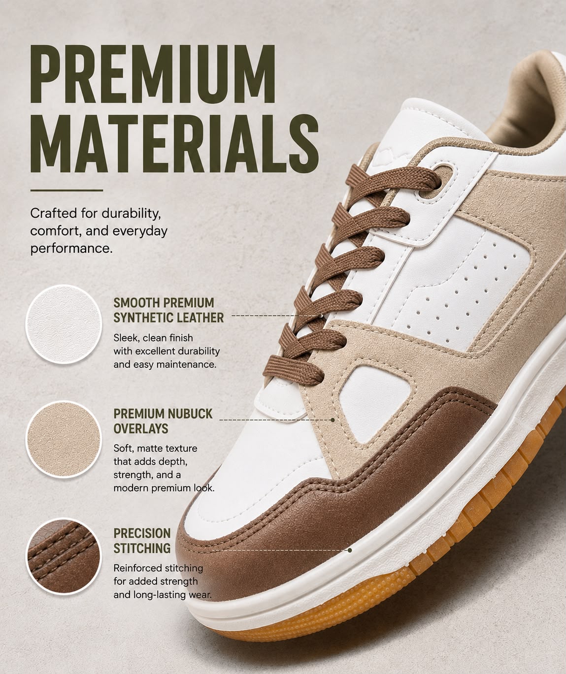 Haux Bolt Sneakers For Men