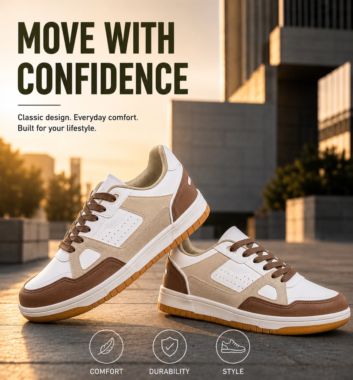 Haux Bolt Sneakers For Men