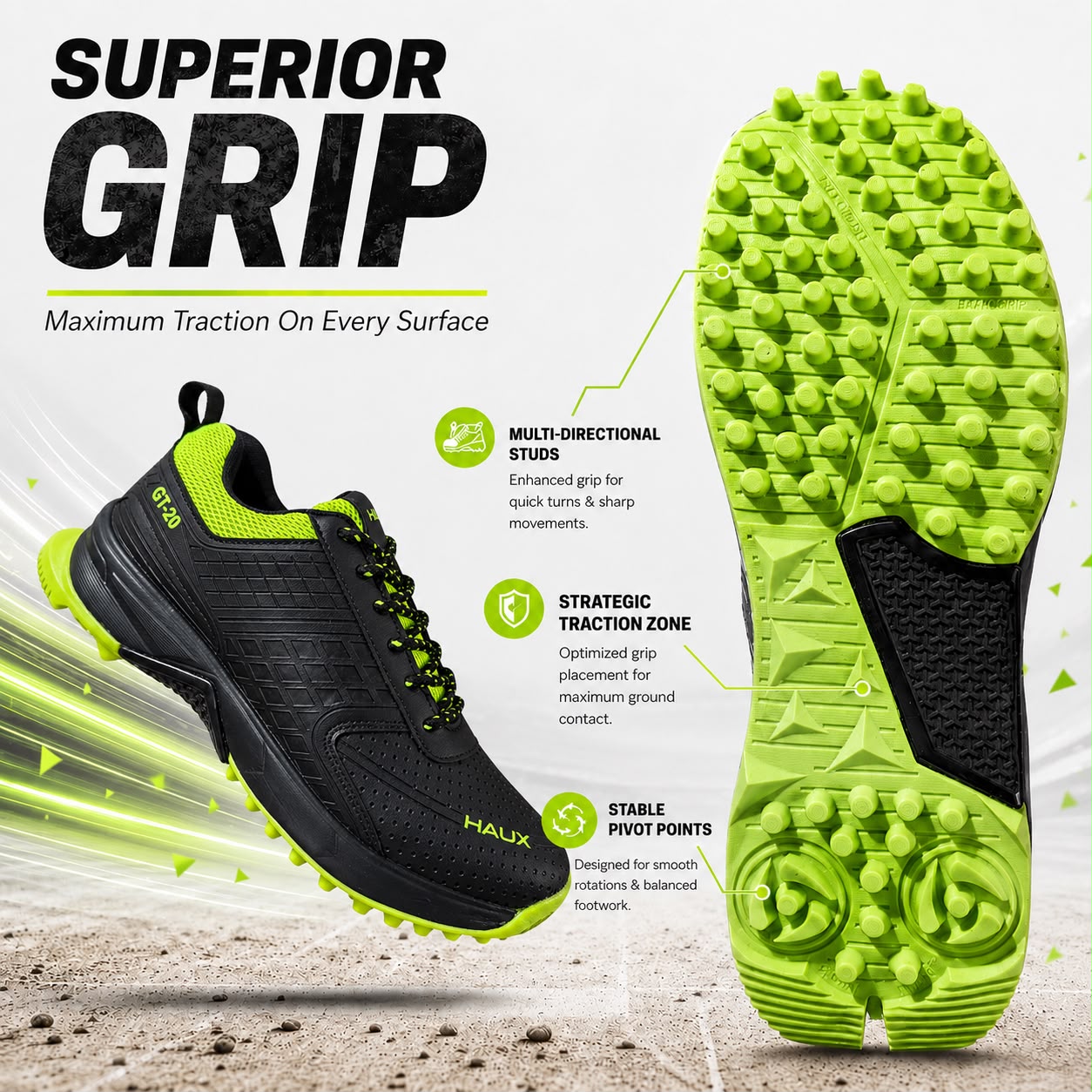 Haux Cricket Shoes For Men