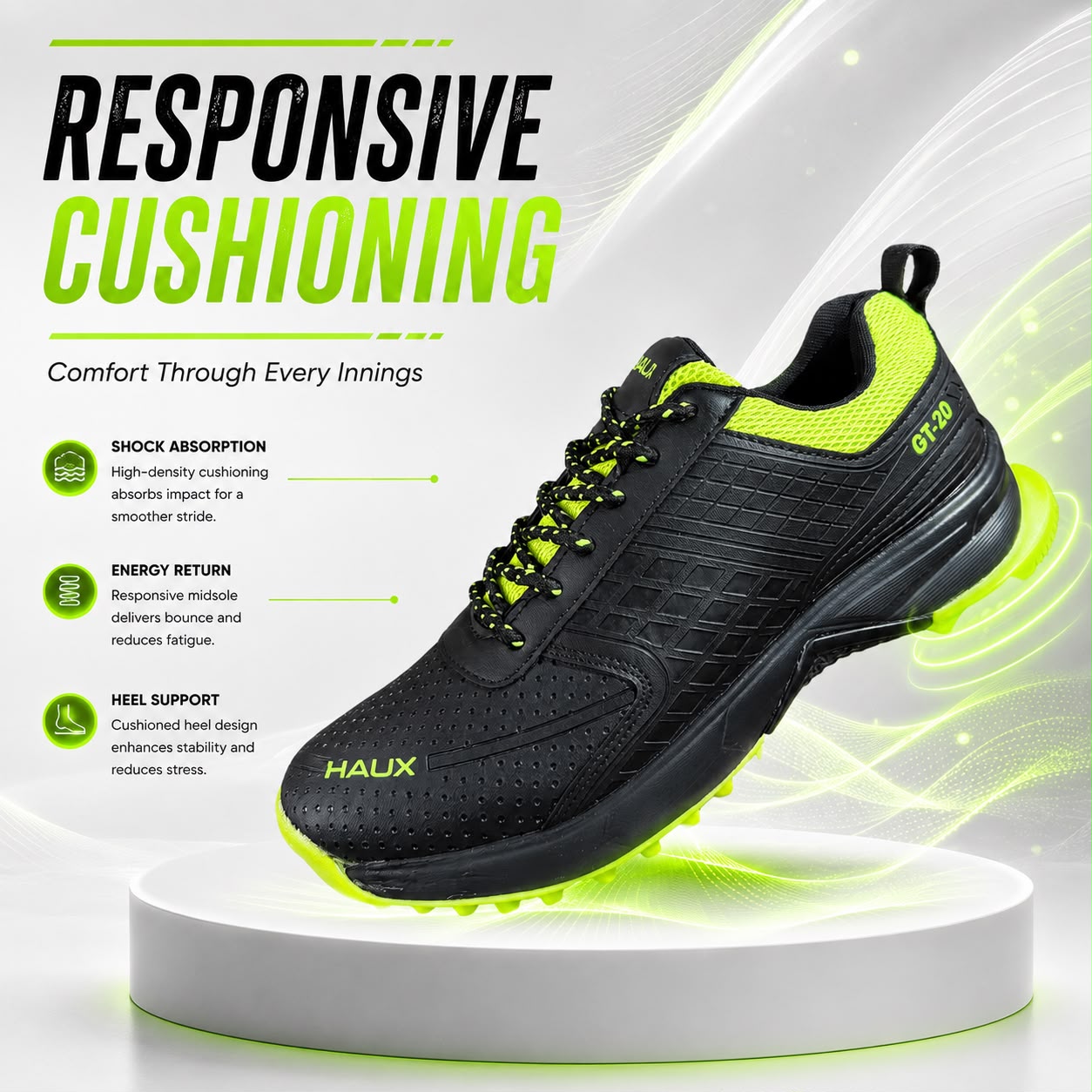 Haux Cricket Shoes For Men