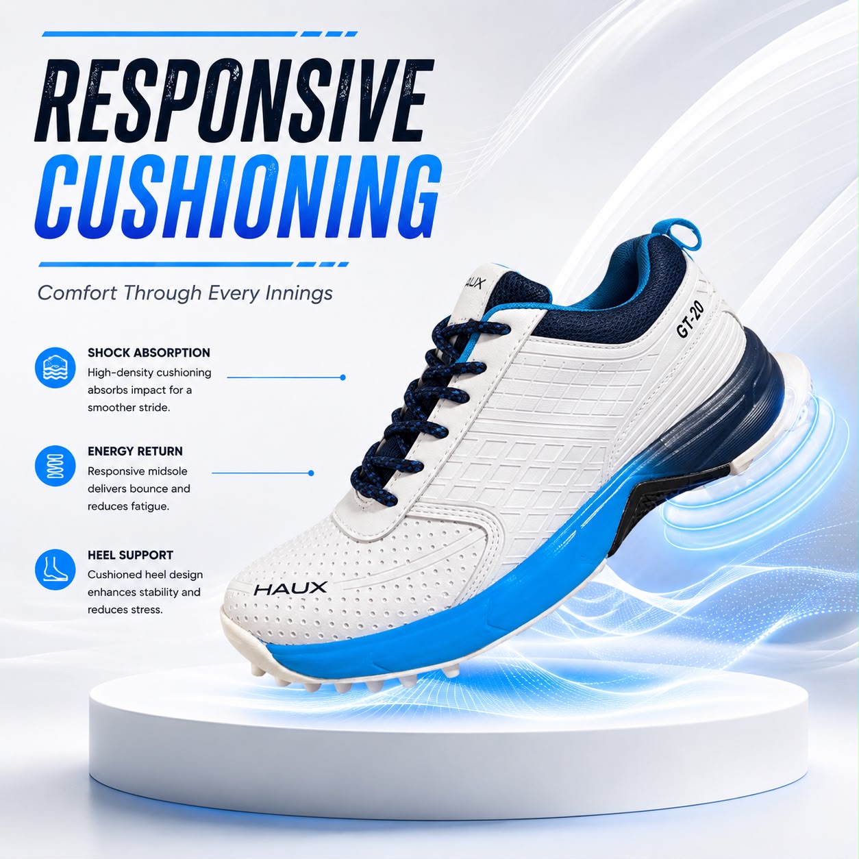 Haux Cricket Shoes For Men